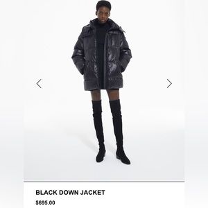 The kooples down jacket. New